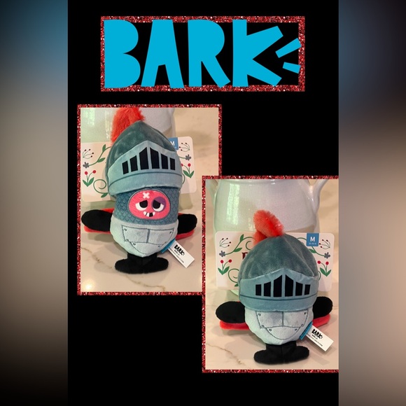 🆕 3/ for $20 in a BUNDLE ~ Barkbox Ruff Knight Plush Dog toy - Picture 1 of 13